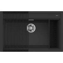 ELLECI - Mosogatótálca Best 130 Workstation Szett G40 Nero - Kifutó termék!
