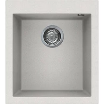 ELLECI - Mosogatótálca Quadra 100 G52 Bianco Pietra - Kifutó termék!