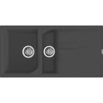 ELLECI - Mosogatótálca Ego 475 M70 Nero Metal - Kifutó termék! ELLECI - Mosogatótálca Ego 475 M70 Nero Metal - Kifutó termék!