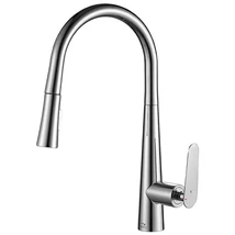 Laveo NALDA Kihúzható zuhanyváltós csaptelep, króm