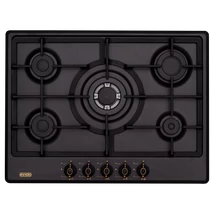 EVIDO RUSTIC-H 70A gáz főzőlap, 70 cm,antracit/bronz