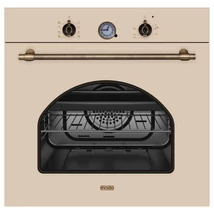 EVIDO RUSTIC-O 6AC multifunkciós sütő,analóg,bézs/bronz