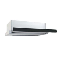EVIDO SLIMLUX 60GB teleszkópos páraelszívó,led,inox/fekete üv.front