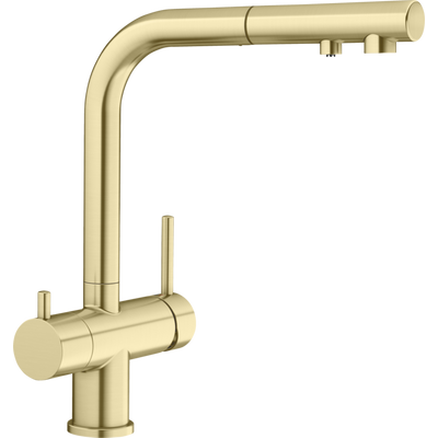 FONTAS-S II Satin Gold mosogató csaptelepek BLANCO