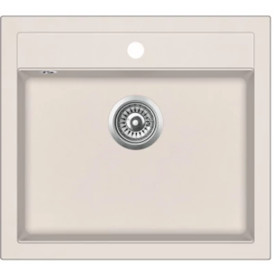 EVIDO Quadro 6 gránit mosogató 565x510 bézs