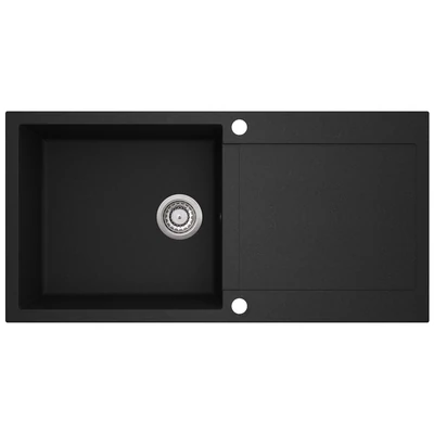 EVIDO Cubo XL 6S gránit mosogató, 1000 x 500 mm, antracit