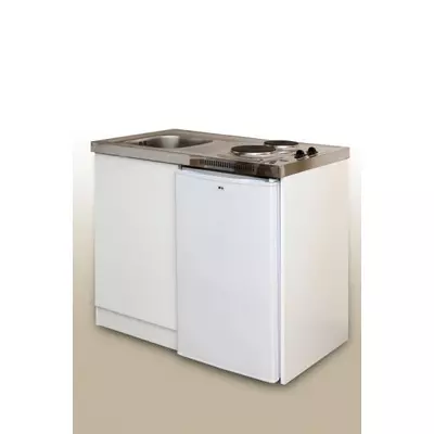 Komplett minikonyha hűtővel és mosogatóval (105933)