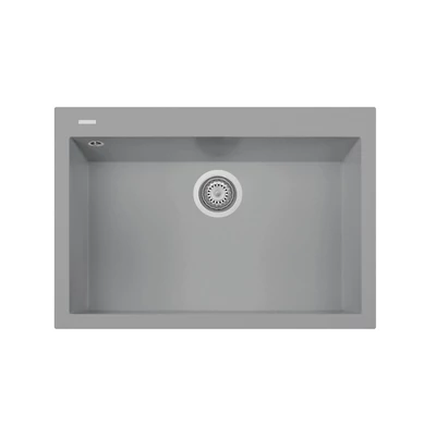 ONE 7610 760x500 1B gránit mosogatótálca Nanostone Urban Grey PLADOS