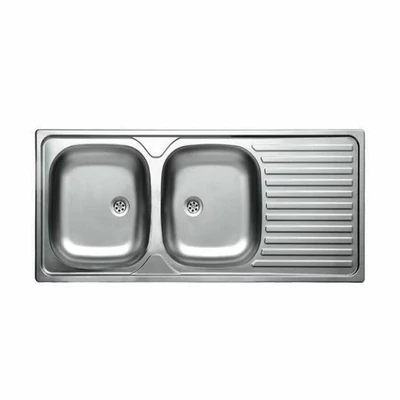 LIVINOX Kétmedence cseppt.mosogató 116x50 3 1/2"