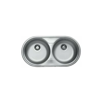 LIVINOX Kétkörtál mosogató 83x43 3 1/2" szövetmintás