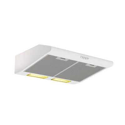 SILVERLINE LYKIA 1200 hagyományos páraelszívó, 60 cm, hátsó kivezetés, fehér