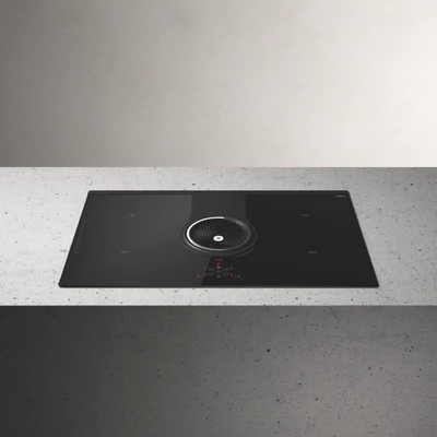 ELICA NIKOLATESLA ONE BL/F/83 páraelszívóval integrált ind. főzőlap,83 cm,IEC turbo: 640 m3/h,belső keringetés,fekete