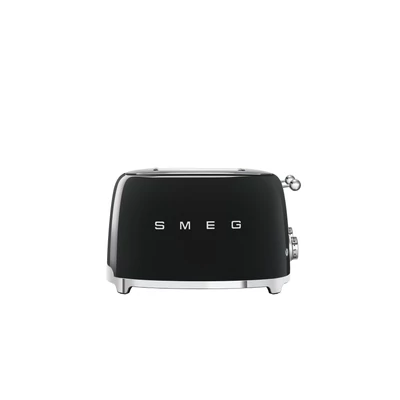 SMEG KENYÉRPIRÍTÓ, retro, 2x2 szeletes, fekete