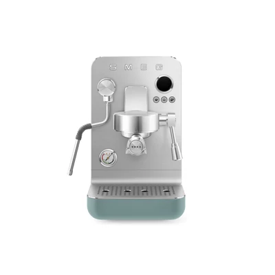 SMEG MINIPRO FÉLPROFESSZIONÁLIS KÁVÉFŐZŐ, retro, matt smaragdzöld