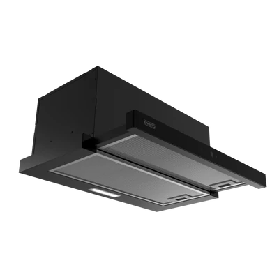 EVIDO FORTE 60B teleszkópos páraelszívó, 60 cm, fekete, érintőszenzor