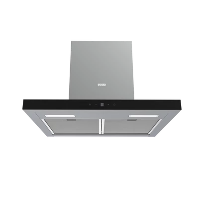 EVIDO LINE 60B fali páraelszívó, 60 cm, érintőszenzor, fekete üveg/inox