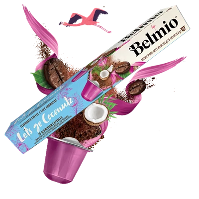 Belmio KÁVÉKAPSZULA NESPRESSO KOMPATIBILIS Lets go Coconutz BLIO31582