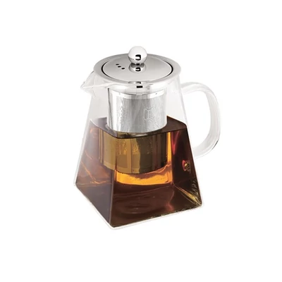 Berlinger Haus NÉGYZET ALAKÚ HŐÁLLÓ ÜVEG TEÁSKANNA, SZŰRŐVEL, 750 ML BH/7803