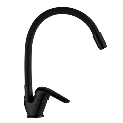 LAVEO ELZA F álló csaptelep rugalmas tömlővel, matt fekete