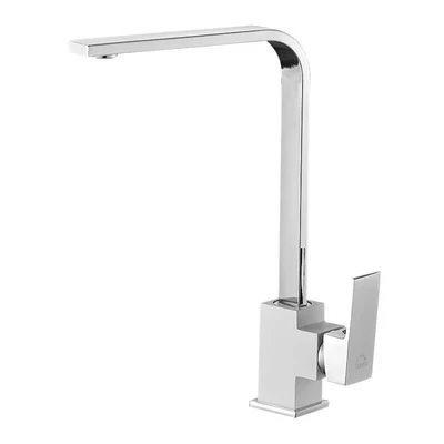 Laveo KVADRATO álló csaptelep, fehér/króm