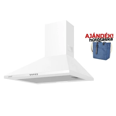 CATA - Páraelszívó Omega 600 Fehér WH/L LED + hűtőtáska
