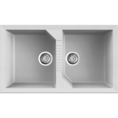ELLECI - Mosogatótálca Tekno 450 G68 bianco - A készlet erejéig rendelhető!