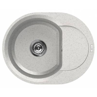 ELLECI - Mosogatótálca Easy ROUND 600 G52 bianco pietra - A készlet erejéig rendelhető!