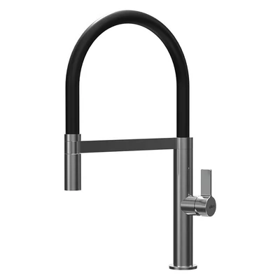 ELLECI - Csaptelep Wave Szatinált króm + Fekete