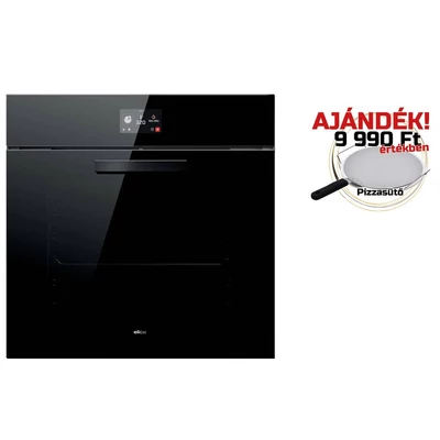 ELICA - Beépíthető sütő VIRTUS MULTI 60 TFT PYRO BL + Ajándék Pizzaszett